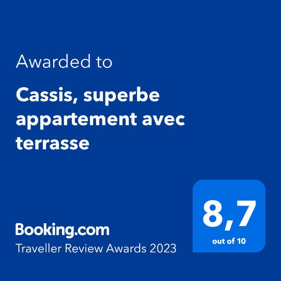 Cassis, Superbe Appartement Avec Terrasse Экстерьер фото
